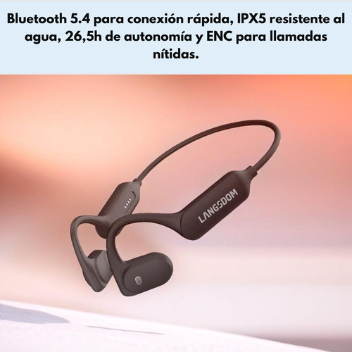 Audífonos Deportivos Estilo Abierto Ipx5 21hr Langsdom Be10