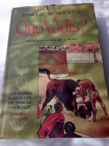 Libro Antiguo 1967 Quo Vadis Completo Cumbre Con Cubierta