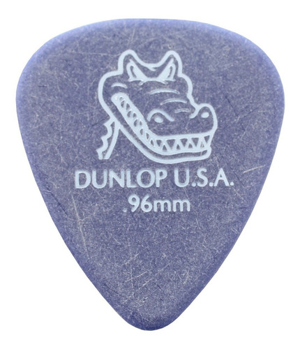 Kit 12 Palhetas Dunlop Gator Grip 0.96 Mm Usa - 417p.96 Cor Roxo Tamanho 0,96 Mm