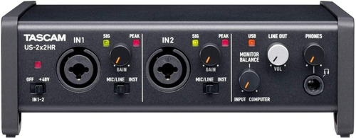 Interfaz Audio Usb Tascam Us-2x2hr + Envío Express 