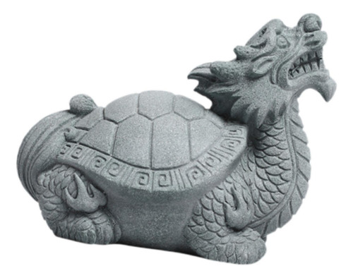 Turtle Tea Pet Ornaments Figuras De Tortuga De Dragón M