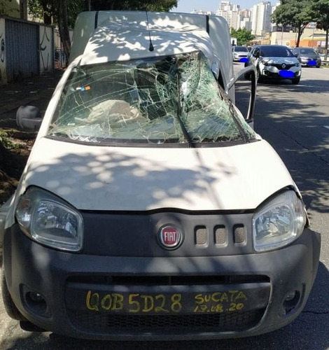 Sucata Fiat Fiorino Furgão Hard Working 1.4 8v Manual 2018