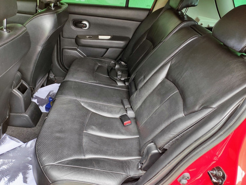 Nissan Tiida 1.8 Sl Vermelho Automático Flex Teto Solar