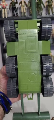 Gi Joe Tanque Sluger Con Su Figura Original (Usado)