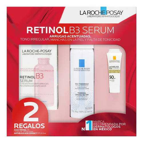 Kit Retinol B3 Serum Facial Renovador Cutaneo Retinol B3