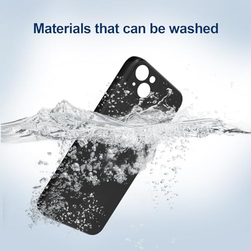 Funda Silicon Para iPhone 15 Plus Negro Silicon