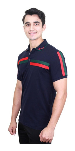 Playera Polo Marca Pavini Para Hombre P-2013