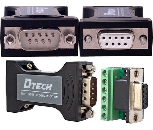 Adaptador Convertidor De Datos Dtech Rs232 A Rs485 / Rs422