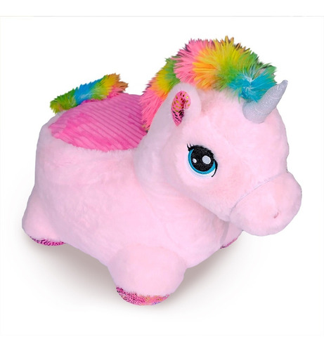 Imagen 2 de 7 de Sofá Puff Sillón Infantil Peluche Niños 50x40cm My Baby Toys