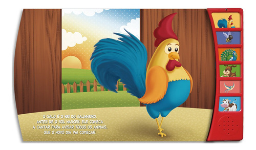 Imagem 2 de 2 de Livro Infantil Conhecendo Os Sons Da Fazenda Vaquinha