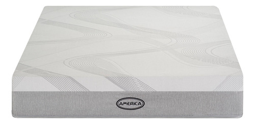 Colchones America, Colchón Individual Flex, Memory Foam Gris