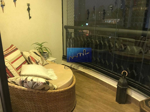 Apartamento Com 3 Dormitórios À Venda, 87 M² Por R$ 750.000,00 - Anália Franco - São Paulo/sp - Ap0638