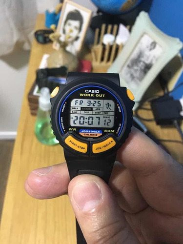 Casio Jc-10 Vintage Japan Mod 879 Chrono + Alarme Treino
