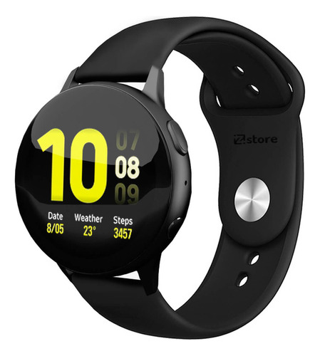 Correa Compatible Samsung Galaxy Watch Active 2 Negro Br 20m