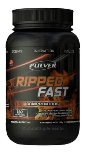 Ripped Fast Pulver Quemador Grasa Abdominal Sin Rebote