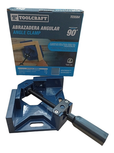 Imagen 6 de 10 de Prensa Angular Abrazadera Para Esquinas 90 Grados