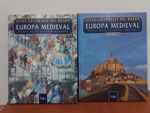 Europa Medieval - Atlas Culturales Del Mundo - 2 Tomos