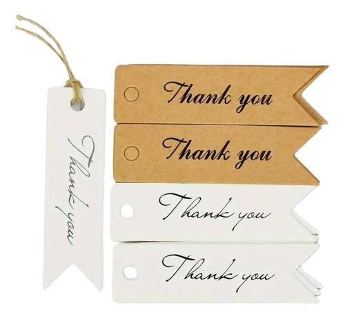 Etiquetes Para Regalo En Carton Kraft 100 Pzs