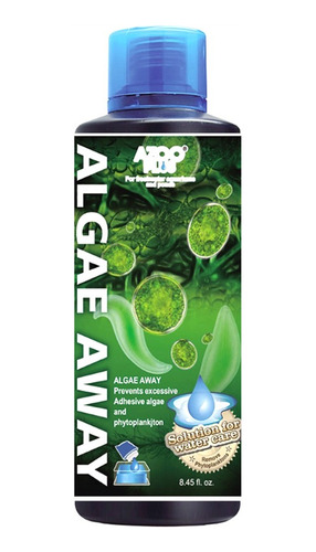 Azoo Antialgas 120ml  Elimina Casi Todas Las Algas Acuario 