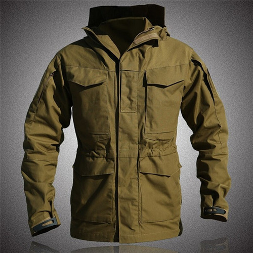 Sudadera Con Capucha Ght Pilot Coat, Chamarra De Campo Milit