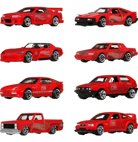 Hot Wheels Collector Mattel 80 Aniversario Pack Com 8 Jgk09
