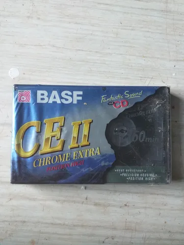 comprar Fita K7 Basf Ce Ii Chrome Extra Lacrada