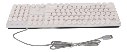 Teclado Mecânico Rbg Retroiluminado Usb 104 Teclas Para Jogo