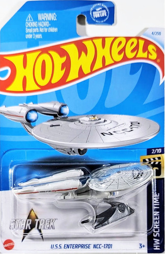 Hot Wheels Hwargento U.s.s. Enterprise Ncc-1701 J4760 2024