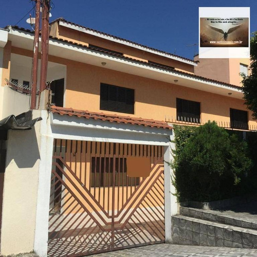 Imagem 10 de 10 de Casa De 240 M ² Com 03 Dormitórios ( 1 Suíte ) 04 Vagas De Garagem Residencial À Venda, Vila Palmares, Santo André. - Ca0079