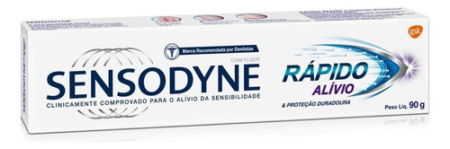 Sensodyne Rápido Alívio 90g Kit C/4