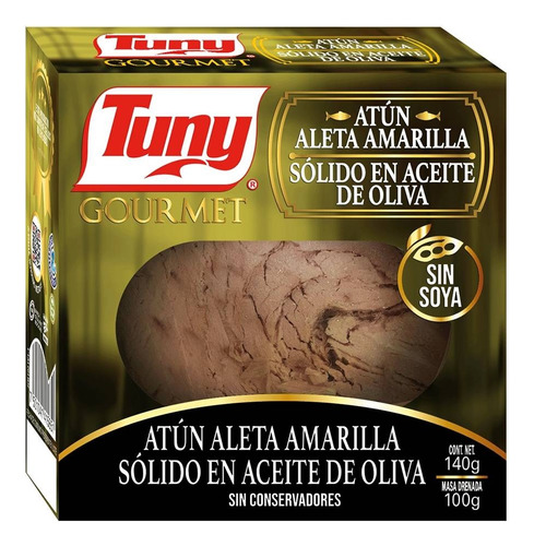 AtĂșn Tuny Gourmet En Aceite De Oliva 140 G