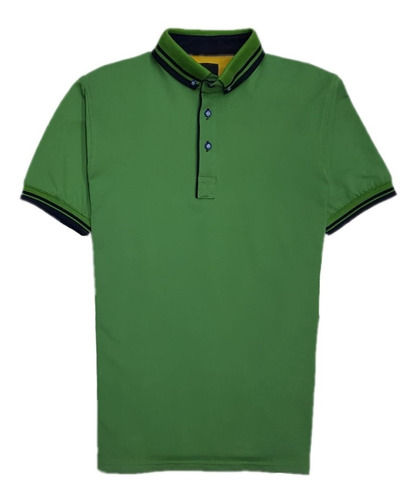 Playera Tipo Polo Moda Para Hombre