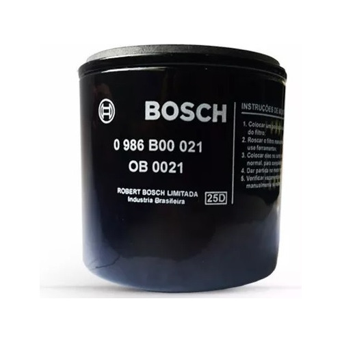 Filtro De Aceite Bosch Para Chevrolet Aveo 1.6 16v 08/18