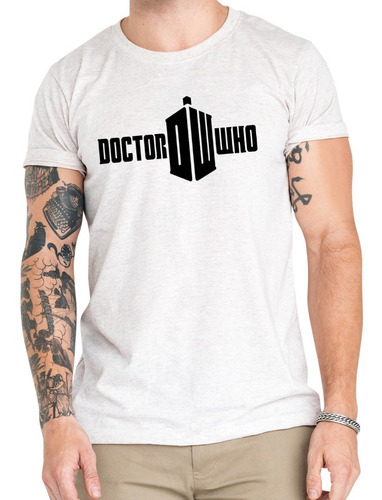 Polera Doctor Who Serie Algodón 100% Orgánico Se3