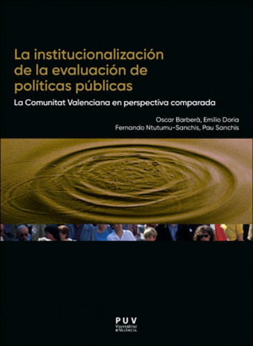 Libro La Institucionalización De La Evaluación De Polític