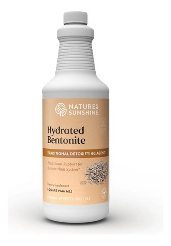 Nature's Sunshine | Bentonita Hidratada | 115g | 32 Onza Líq