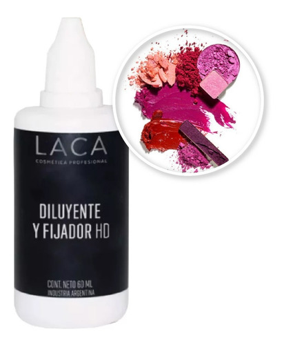 Fluidificador Diluy Fixer Hd Para Maquillaje 60ml Laca