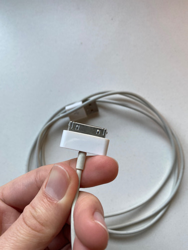 Cable Usb Ipod 4 - Ipad - Iphone 4 Blanco (Usado)