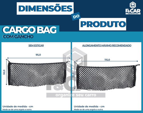Chevrolet Onix 2020 Rede Tipo Bolsa Porta Malas