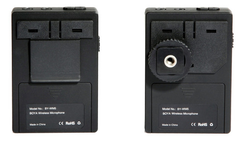 Microfone Lapela Sem Fio Boya Wm5 Wireless