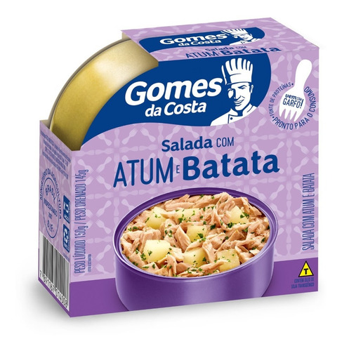 Salada Com Atum E Batata 150g Gomes Da Costa