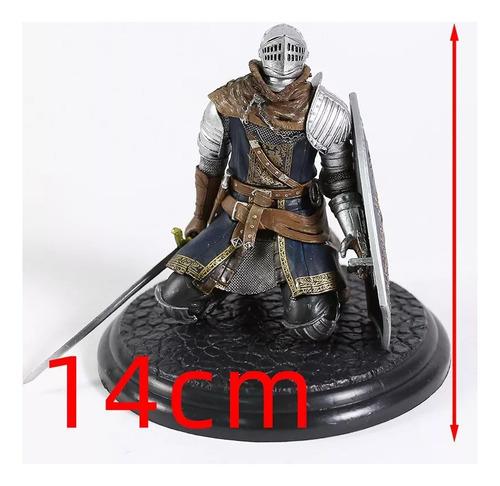 Dark Souls Oscar Knight Astora - Figura De Ação - 14cm