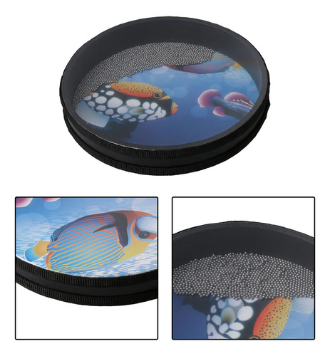 Concha De Madera Dura Para Percusión Manual Ocean Drum Bstin