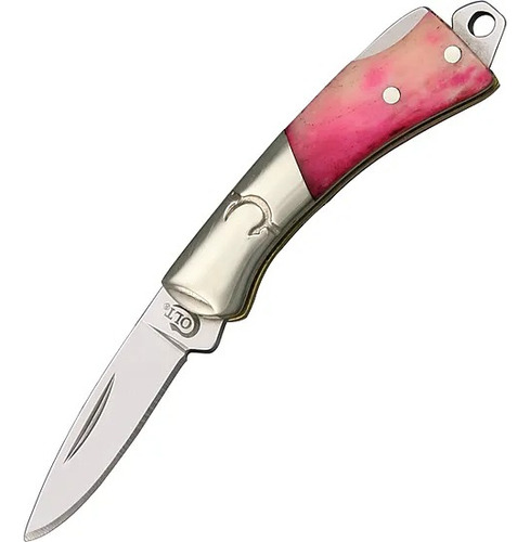 Kit Canivete Colt Mini Rosa E Verde Ct500 Lockback Pingente