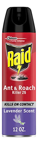 Repelente De Plagas - Raid Ant & Roach Killer Spray Para In