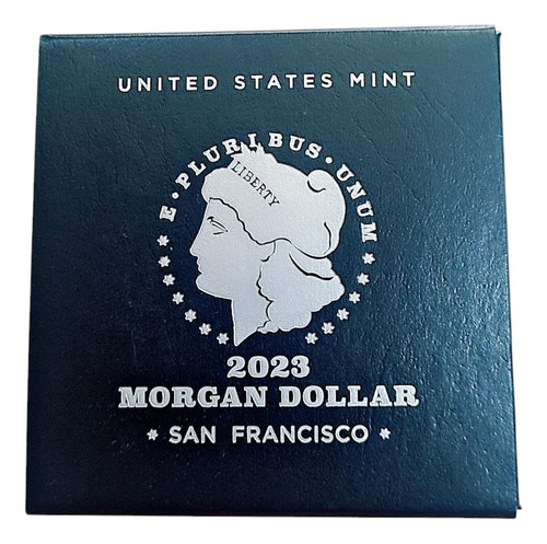 Moneda Coleccionable Morgan Dolar 2023 San Francisco