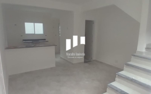Imagem 14 de 14 de Linda Casa Nova Em Condomínio Na Cidade Náutica Em São Vicente Sp