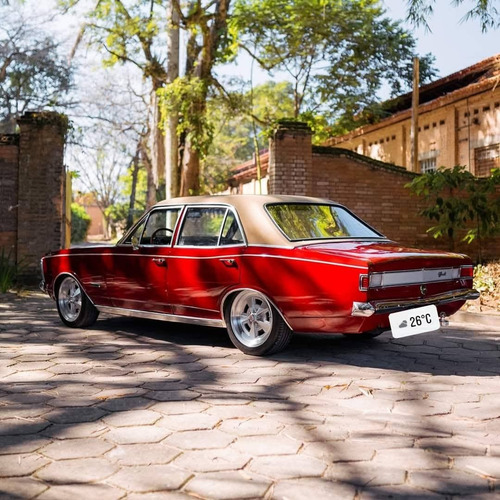 Opala Vermelho Grená, Com Capota De Vinil