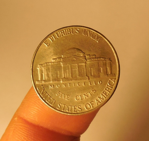 Moneda 5 Centavos. Estados Unidos 2001