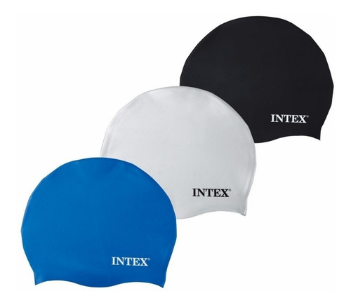 Imagen 2 de 2 de Gorra Piscina Con Estuche Color Negra O Azul Oferta: 3 + 1